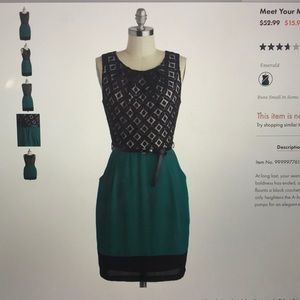 Modcloth Plus Size Dress in Teal